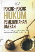 Pokok-Pokok Hukum Pemerintahan Daerah