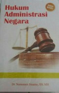 Hukum Administrasi Negara