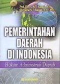 Pemerintahan Daerah di Indonesia: Hukum administrasi daerah