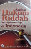 Sanksi Hukum Riddah dan Implementasinya di Indonesia
