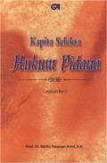Kapita Selekta Hukum Pidana
