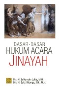 Dasar-Dasar Hukum Acara Jinayah