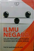 Ilmu Negara: dalam Pergumulan Filsafat, Sejarah dan Negara Hukum