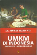 UMKM di Indonesia Perspektif Hukum Ekonomi