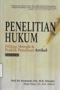 Penelitian Hukum: Pilihan Metode & Praktik Penulisan Artikel