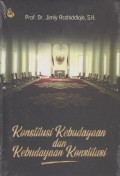 Konstitusi Kebudayaan dan Kebudayaan Konstitusi