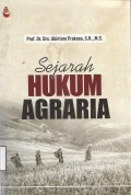 Sejarah Hukum Agraria