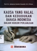 Kausa yang Halal dan Kedudukan Bahasa Indonesia dalam Hukum Perjanjian