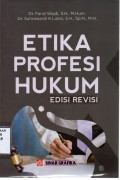 Etika Profesi Hukum