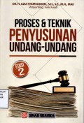 Proses & Teknik Penyusunan Undang-Undang