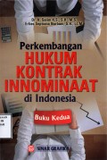 Perkembangan Hukum Kontrak Innominaat di Indonesia