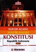Hukum Acara Mahkamah Konstitusi Republik Indonesia