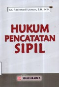 Hukum Pencatan Sipil