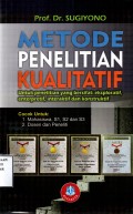 Metode Penelitian Kualitatif untuk Penelitian yang Bersifat:  Eksploratif, Enterpretif, Interaktif dan Konstruktif