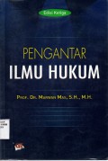 Pengantar Ilmu Hukum