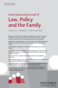 INTERNATIONAL JOURNAL OF LAW, POLICY AND THE FAMILY VOLUME 32  ISSUE 3, 2018