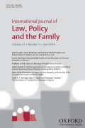 INTERNATIONAL JOURNAL OF LAW, POLICY AND THE FAMILY VOLUME 33 ISSUE 1, 2019