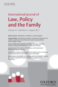 INTERNATIONAL JOURNAL OF LAW, POLICY AND THE FAMILY, VOLUME 31 ISSUE 2, 2017