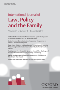 INTERNATIONAL JOURNAL OF LAW, POLICY AND THE FAMILY VOLUME 31 ISSUE 3, 2017